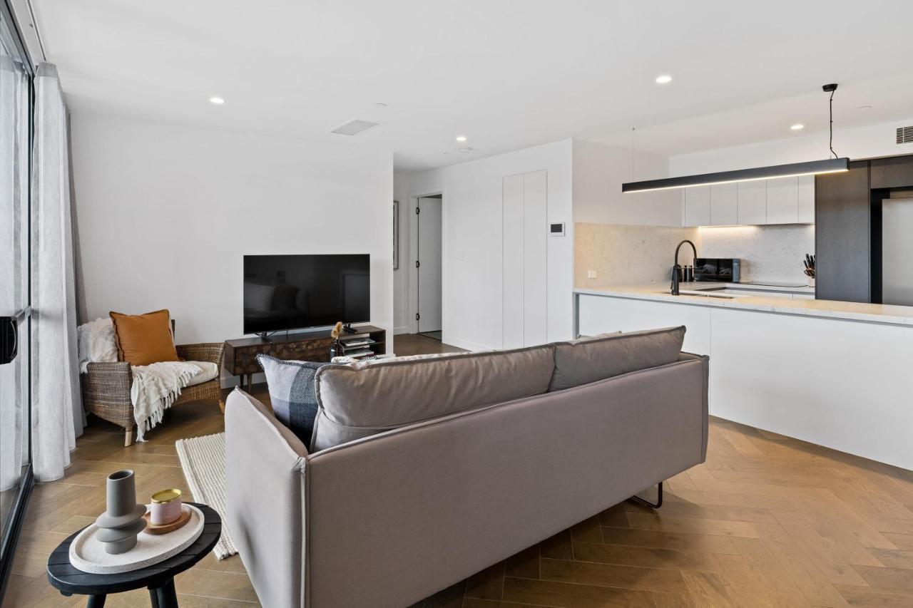 Sleek Pad With A Garden Rooftop Apartment Hobart